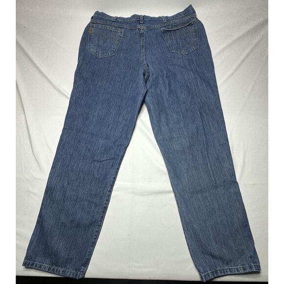 Cinch Men's Straight Leg Med Wash Blue Western Cowboy Jeans - Size 40x32 - Picture 2 of 7